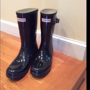 Hunter glossy boots